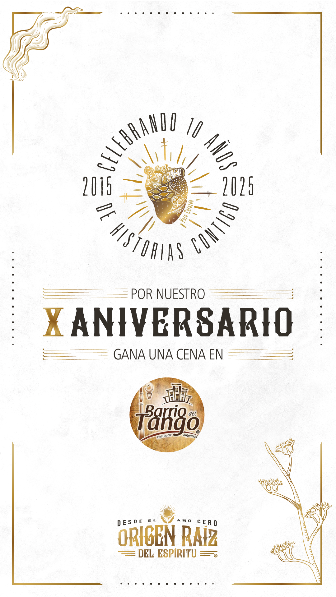 Gran Rifa X Aniversario - Barrio Del Tango