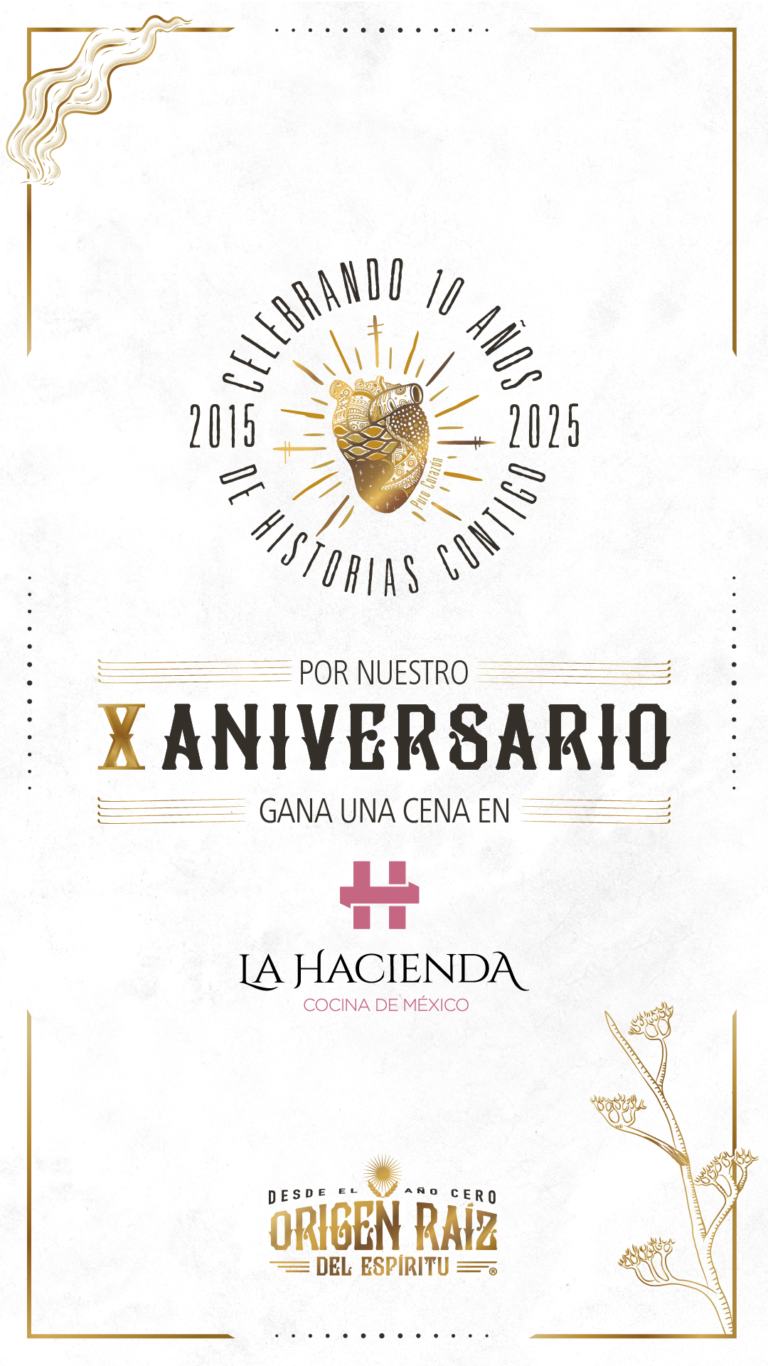 Gran Rifa X Aniversario - La Hacienda