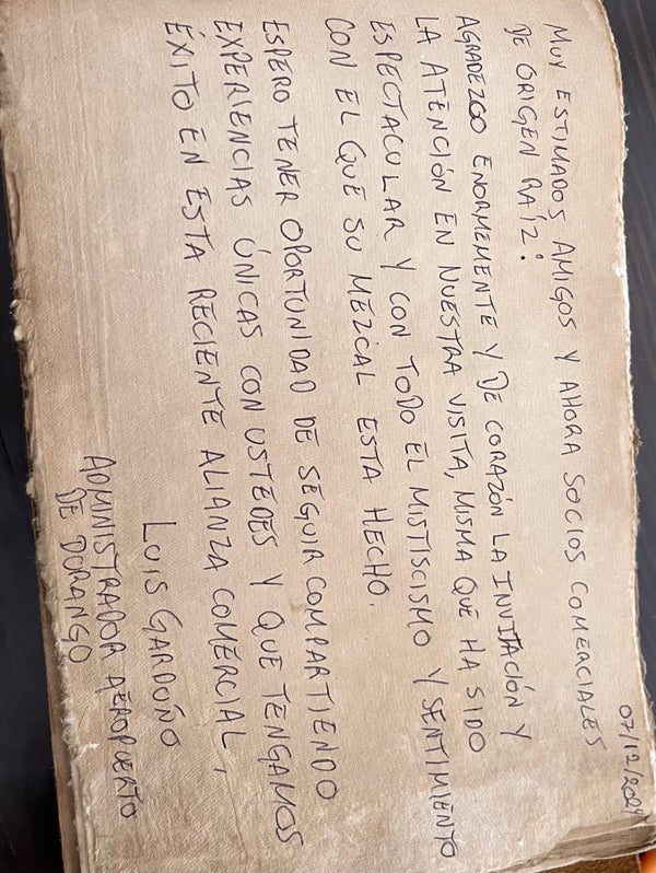 Luis Garduño, Administrador Aeropuerto Dgo